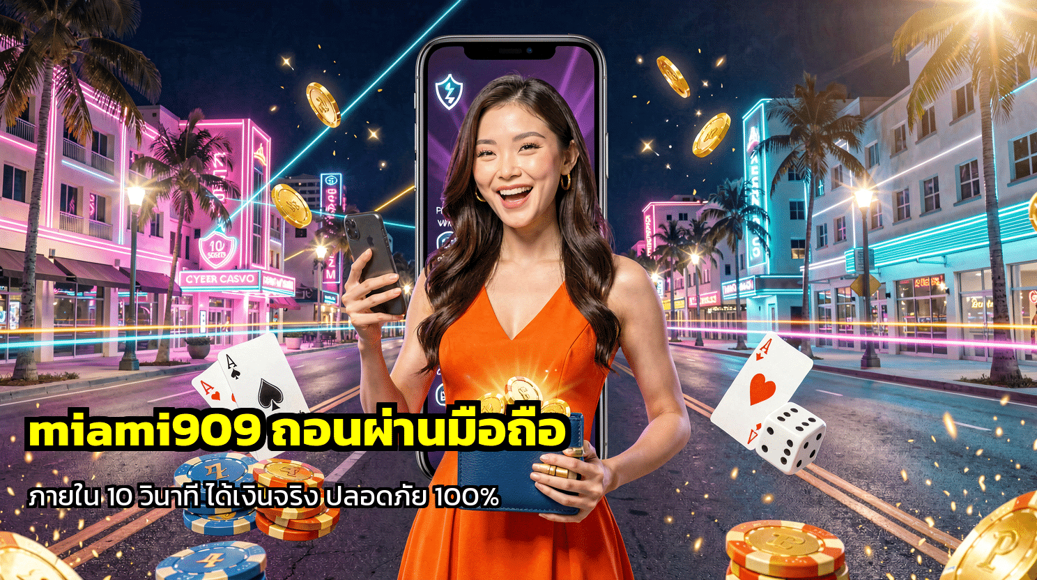 miami909 ถอนผ่านมือถือ