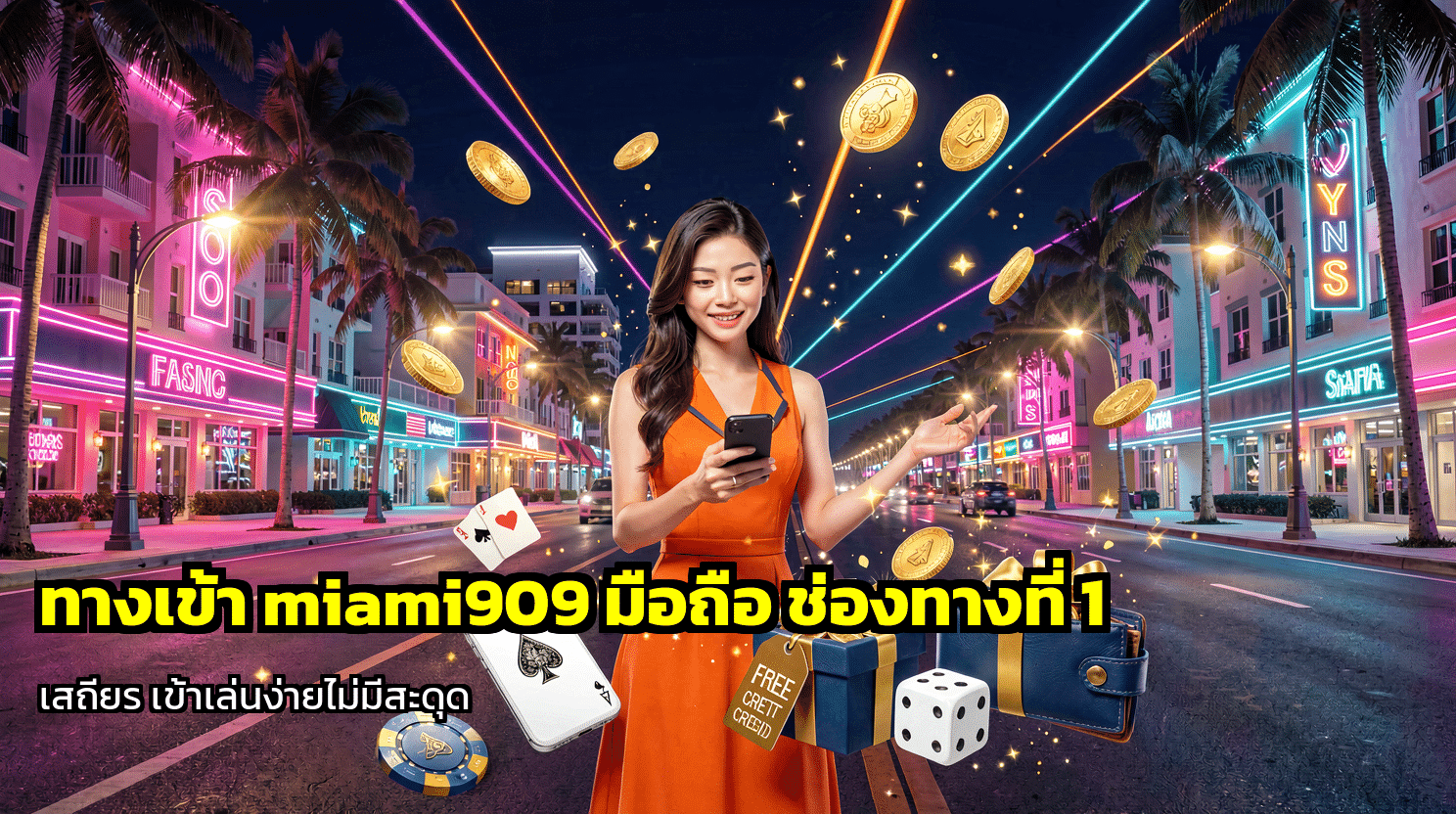 ทางเข้า miami909 มือถือ