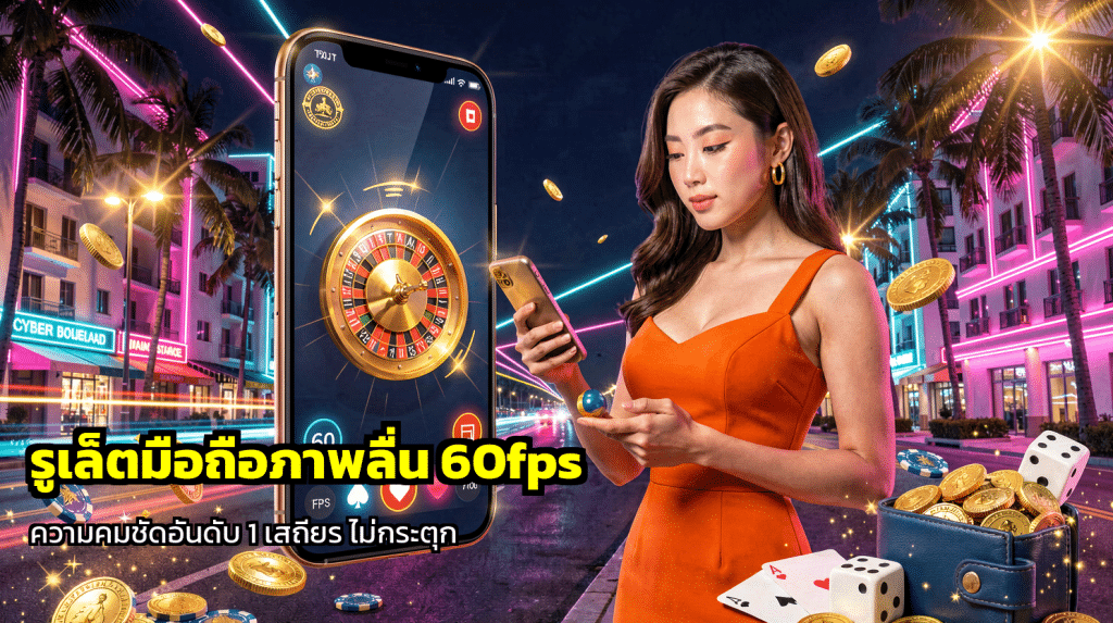 รูเล็ตมือถือภาพลื่น 60fps