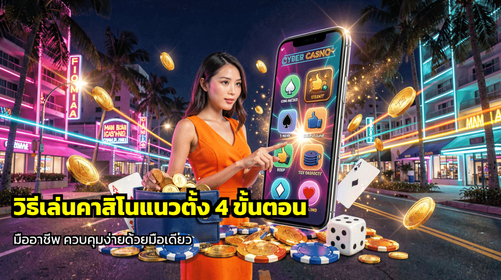 วิธีเล่นคาสิโนแนวตั้ง