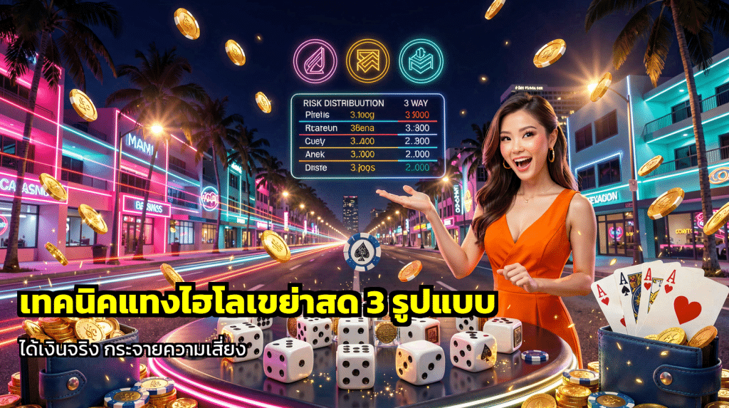เทคนิคแทงไฮโลเขย่าสด