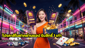 โปรคาสิโนฝากผ่านแอป